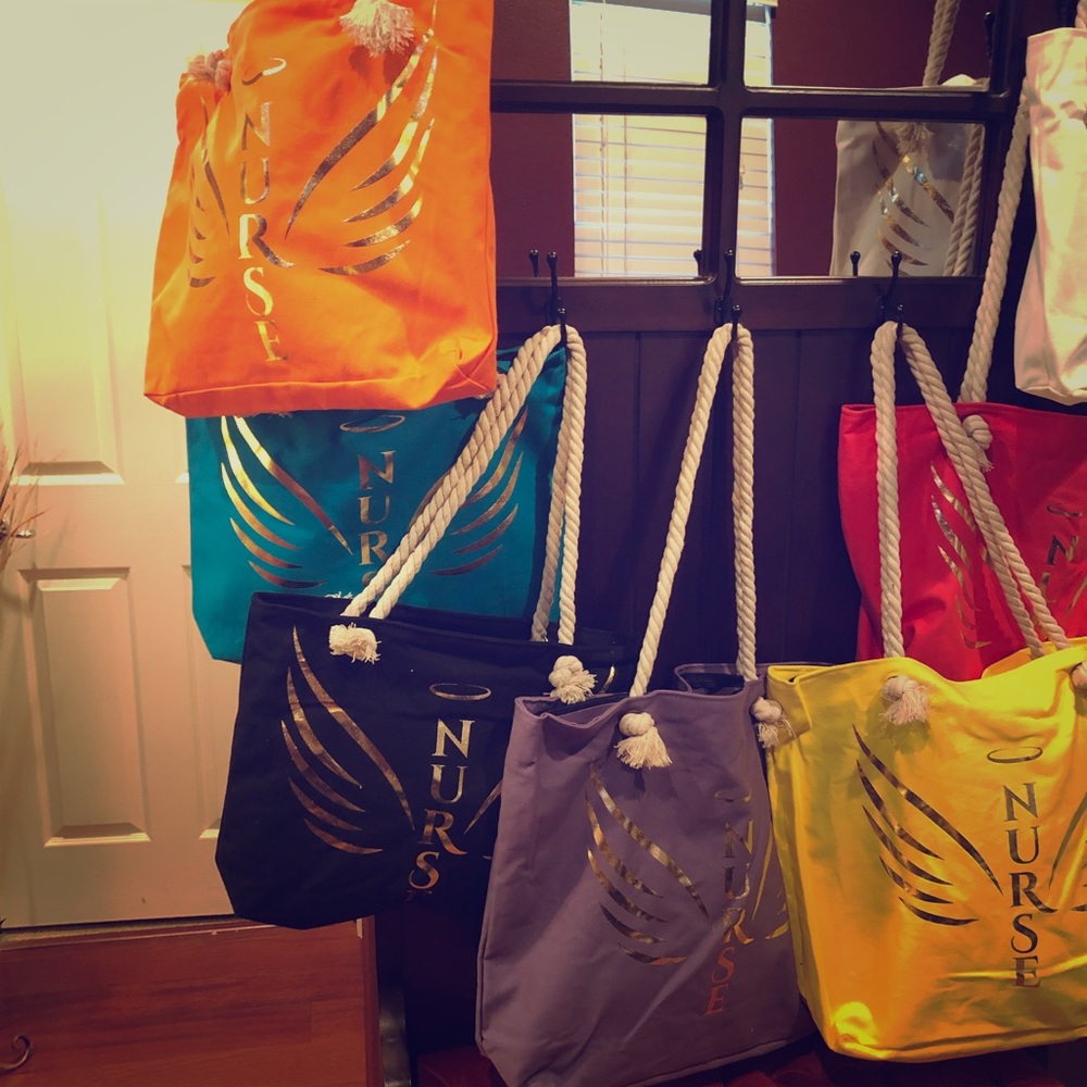 Beach or multi-use bags.